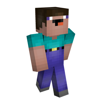 Steve Funny Minecraft Skin - Laby
