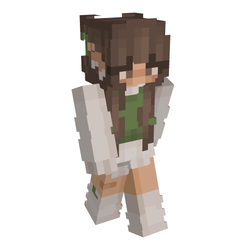 Girl Slim Model Minecraft Skin - Laby