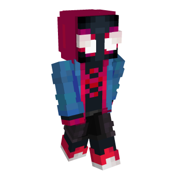 Classic Spider-Man Minecraft Skin