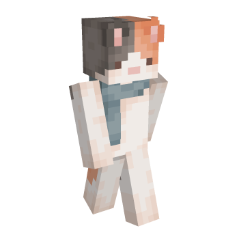 Cat Scarf Minecraft Skin
