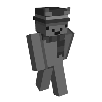 Gray Minecraft Skin