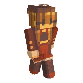 Red Buttons Minecraft Skin