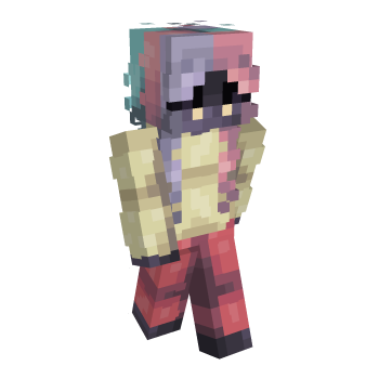 Cute Golden Eye Fish Minecraft Skin
