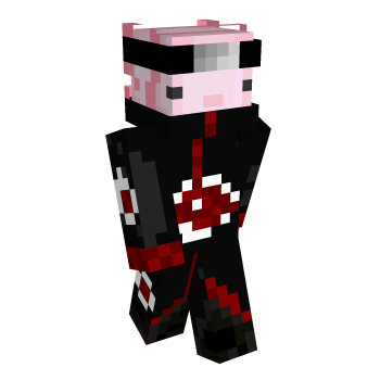 Headband Axolotl Minecraft Skin