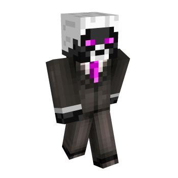Enderman Steve Minecraft Skin