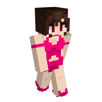 Corruption Ponytail Minecraft Skin