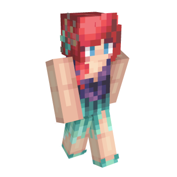 Mermaid Minecraft Skin