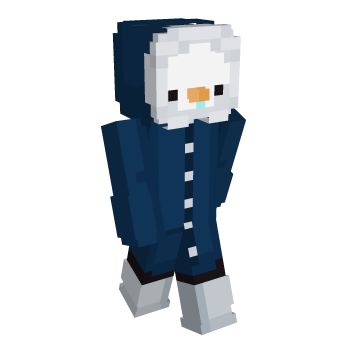 Cute Penguin Minecraft Skin