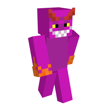 Purple Samurai Minecraft Skin