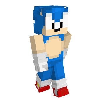Sonic Minecraft Skin