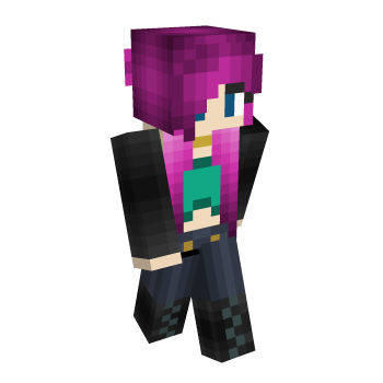 Elizabeth Pink Minecraft Skin