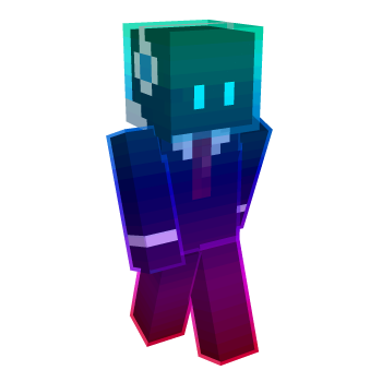 Blue Purple Minecraft Skin
