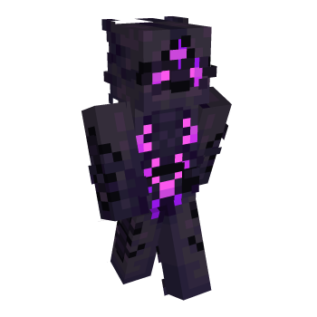 Monster Purple Eyes Minecraft Skin