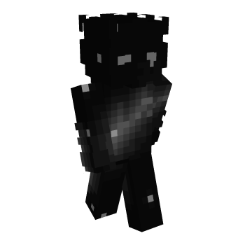 Grayscale Galaxy Minecraft Skin