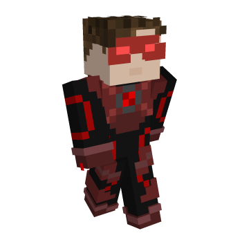 Red Superhero Minecraft Skin