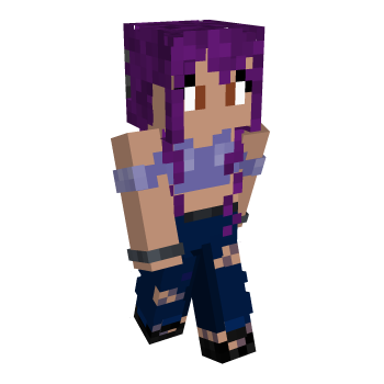 Fishnet Bracelet Minecraft Skin