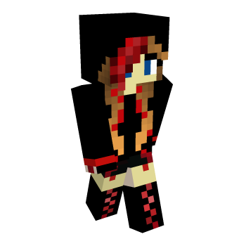 Cute Crazy Minecraft Skin