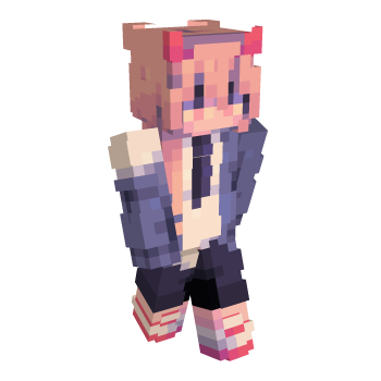Slim Power Minecraft Skin