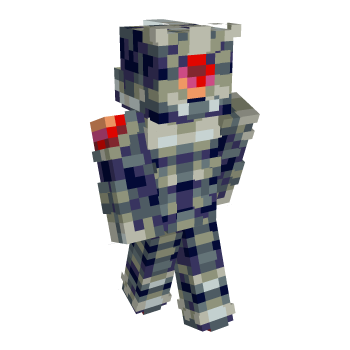 Cyborg Mech Minecraft Skin