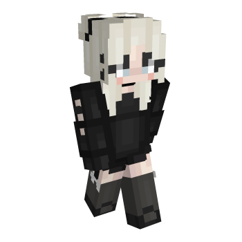 Pastel Goth Punk Minecraft Skin