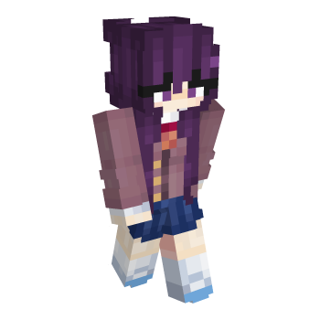 Schoolgirl Minecraft Skin