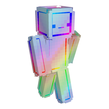 Rainbow Minecraft Skin