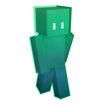 Gradient Transparent Minecraft Skin
