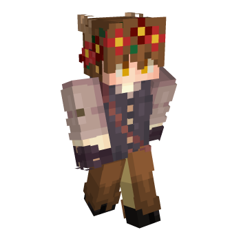 Male Floral Ribbon Minecraft Skin