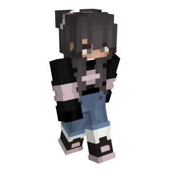 Hipster Aesthetic Girl Minecraft Skin