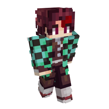 Anime Demon Slayer Minecraft Skin
