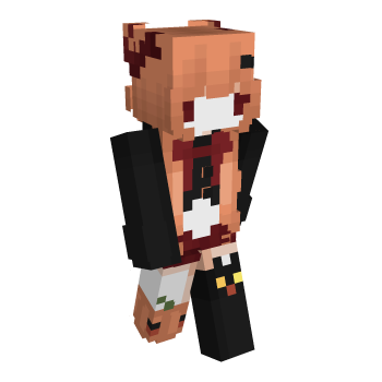 Girl Egirl Minecraft Skin