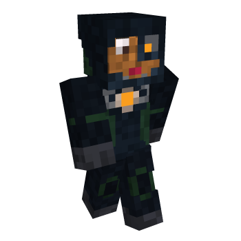 Cyborg SciFi Minecraft Skin