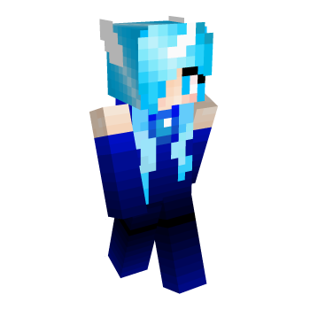 Blue Pokémon Minecraft Skin