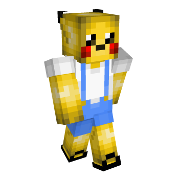 Pikachu Minecraft Skin