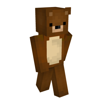Bear Brown Minecraft Skin