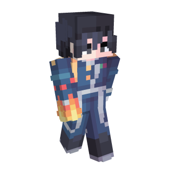 Fire Minecraft Skin