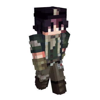Miner Candle Minecraft Skin