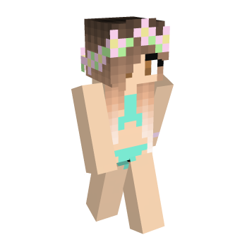 Cute Bikini Minecraft Skin