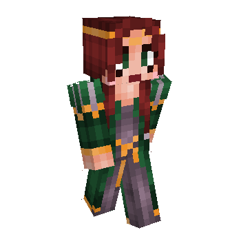 green dress minecraft skin Green Dress Minecraft Skins