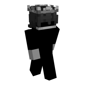 Black Dark Minecraft Skin