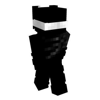 Black Dark Minecraft Skin