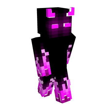 Magenta Minecraft Skin