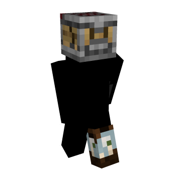Vanilla Block Redstone Minecraft Skin
