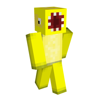 Squid Yellow Minecraft Skin