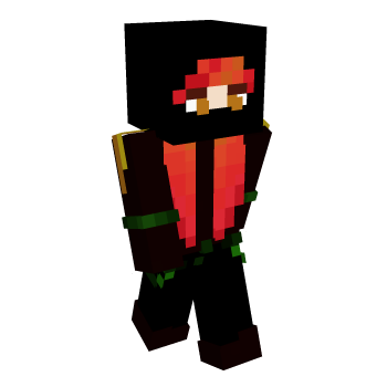 Red Fire Minecraft Skin