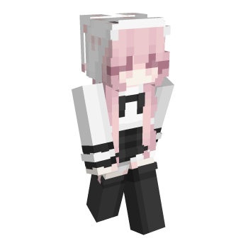 Bunny Black Minecraft Skin