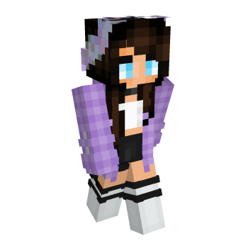 Hipster Cute Minecraft Skin