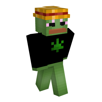 Hat Frog Minecraft Skin