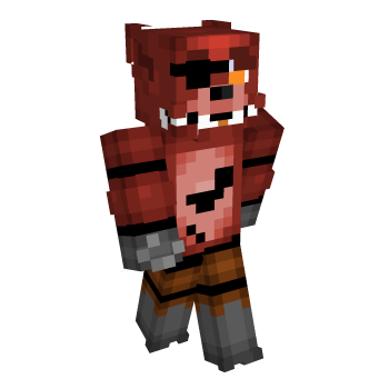 Five Nights At Freddys Pirate Minecraft Skin