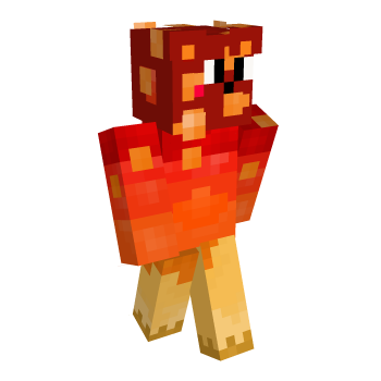 Lava Minecraft Skin
